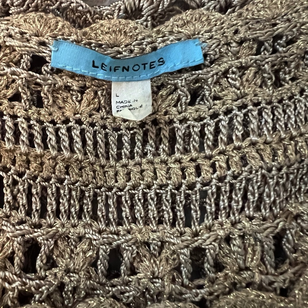 Large Leifnotes Crochet Dress - Picture 5 of 5